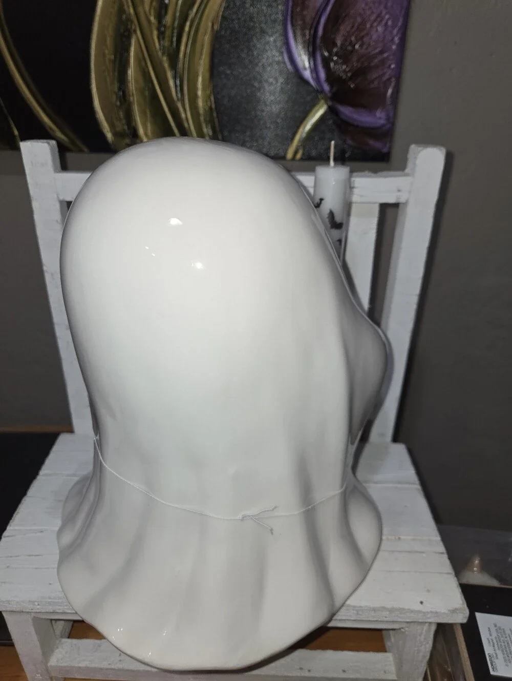 Goblin & Ghoul Candle Holding Ghost
